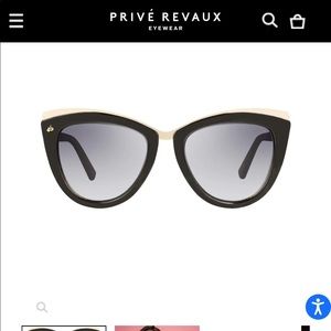 Privé Revoux Black Sunglasses